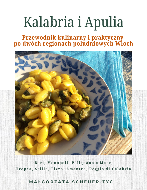 Okładka przewodnika Kalabria i Apulia